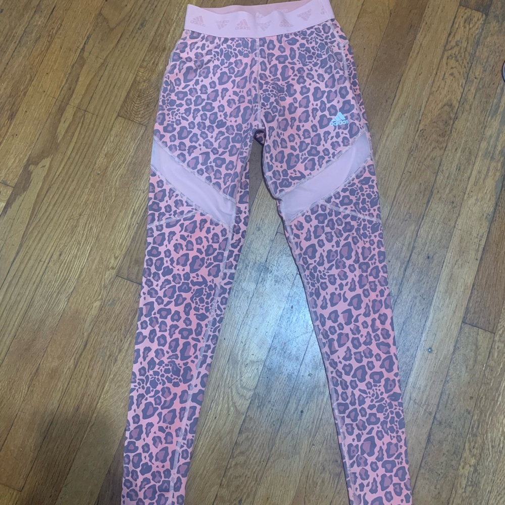 Adidas Leopard Print Leggings